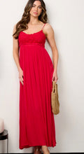 Load image into Gallery viewer, Kiss Me Scarlet Maxi Dress
