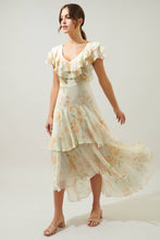 Load image into Gallery viewer, Once Upon a Time Ruffle Tiered Sinclair Midi Dress
