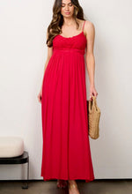 Load image into Gallery viewer, Kiss Me Scarlet Maxi Dress
