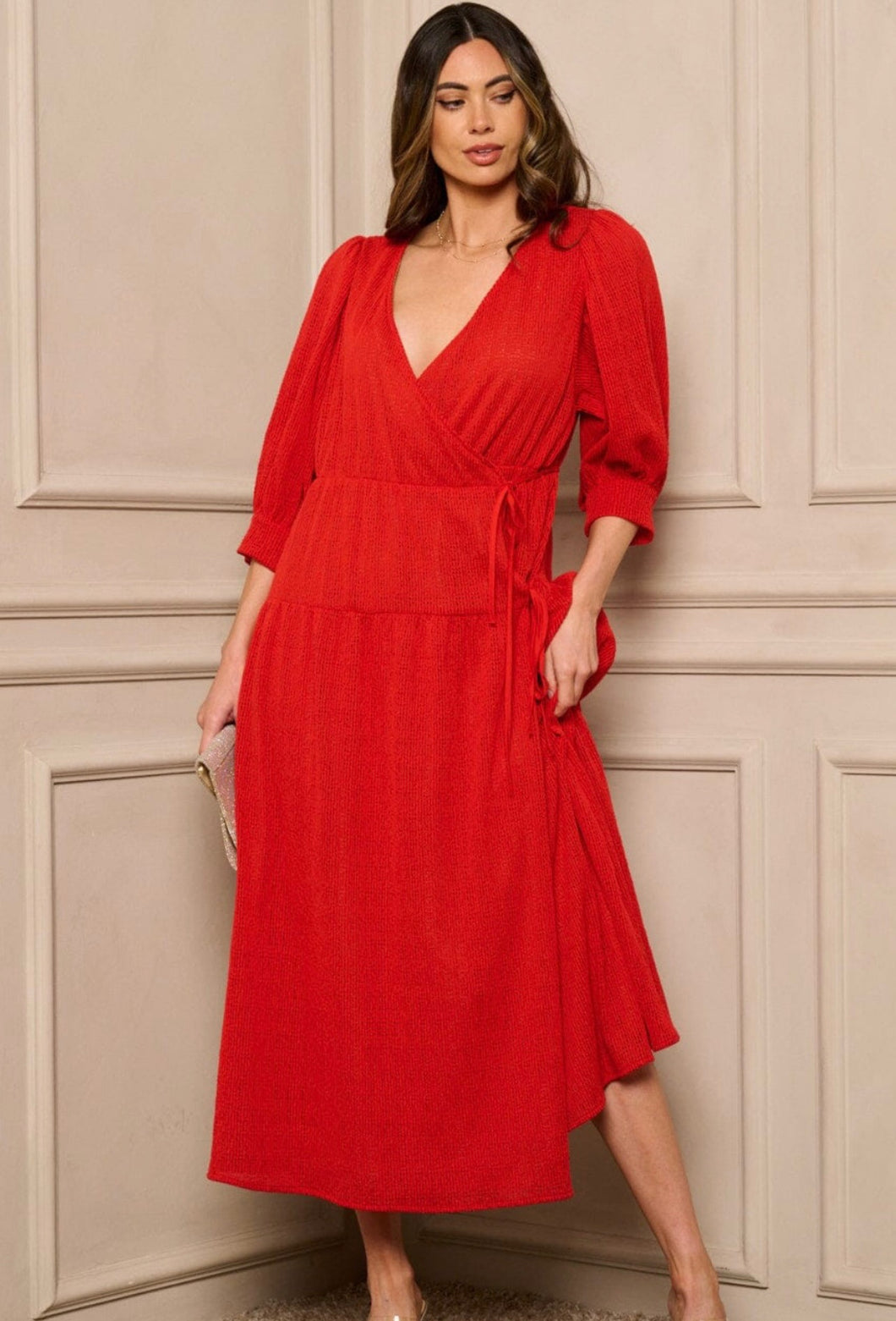 Darling Red Maxi Dress